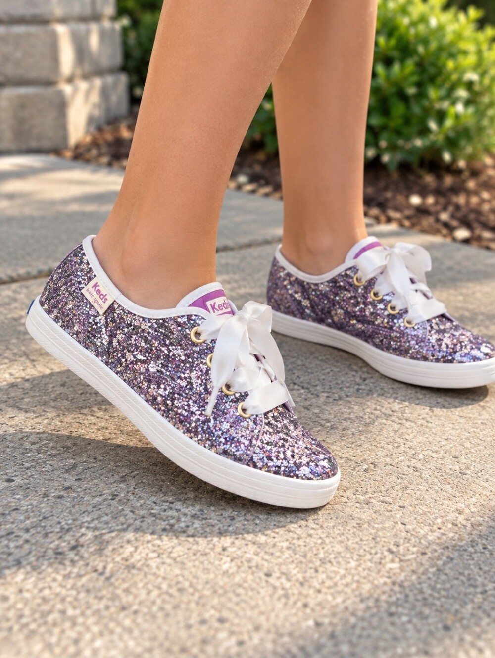 Keds x Kate Spade New York Champion Glitter Sneaker
